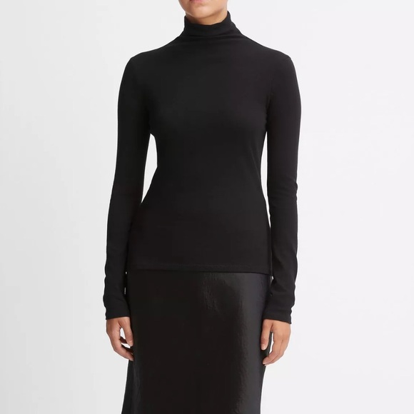 Vince Essential Long Sleeve Turtleneck - Picture 1 of 6